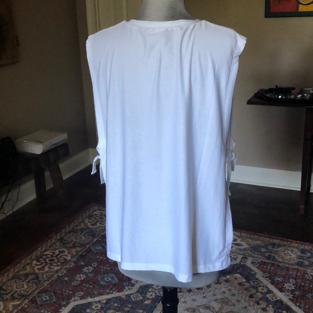Flutter open side top with ties - Picture 3 of 4